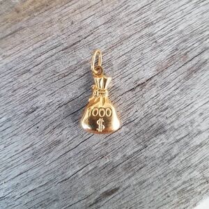 Vintage Money bag charm